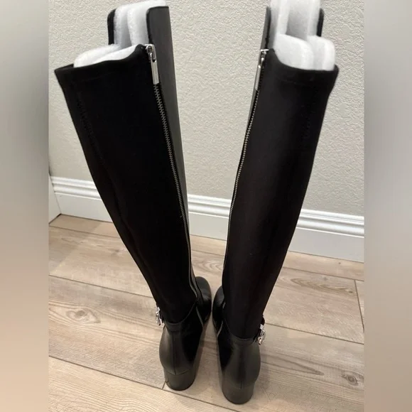 Michael Kors Black Over the Knee Boots - Picture 5 of 9